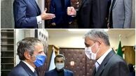 حرکت معنادار مسئول ایرانی جهانی شد + عکس