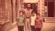 کوروش سلیمانی در کنار معلم دبستانش + عکس