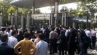 تجمع مال باختگان موسسات اعتباری و بازنشستگان لشکری و کشوری مقابل مجلس