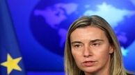 موگرینی، احتمال اعمال تحریم‌های جدید اروپایی علیه ایران را رد کرد