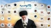 25 توصیه رهبر انقلاب به دانشجویان+ اینفوگرافی