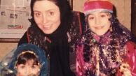ژاله صامتی با دخترانش + عکس