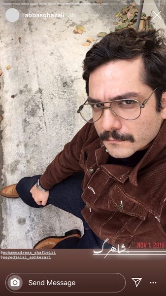 تیپ‌ انقلابی عباس غزالی + عکس