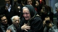 حضور شهلا ریاحی در یک جشن هنری پس از سال‌ها