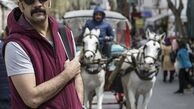 محمد نادری در بازار تهران + عکس