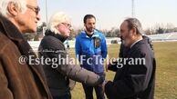 چه صحبت هایی بین شفر و زمانی در حاشیه ی تمرین استقلال رد و بدل شد؟