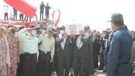 پیکر شهید محمد اصلانی در خواف تشییع شد / وداع با جانبازی جهادگر