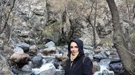 شبنم‌ قلی خانی در دل طبیعت + عکس