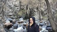 شبنم‌ قلی خانی در دل طبیعت + عکس