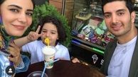 لیندا کیانی و خواننده مانکن+عکس