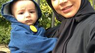 شبنم قلی خانی و پسر کوچولوش + عکس