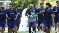 تمرین فردای آبی پوشان تعطیل شد