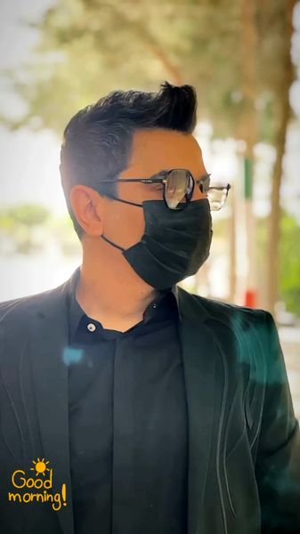 تیپ محرمی محسن ابراهیم زاده + عکس