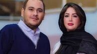 «رضا داوودنژاد» در کنار همسرش و مونای معروف «مصائب شیرین»
