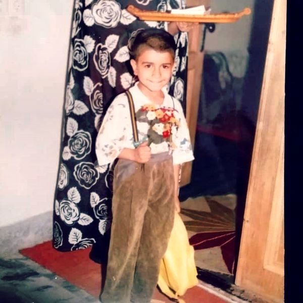 جواد خواجوی در کودکی + عکس