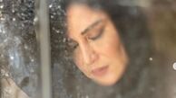 چهره ی غمزده نسیم ادبی با شروع پاییز + عکس