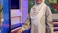 خانم مجری با مانتویی پروانه ای + عکس