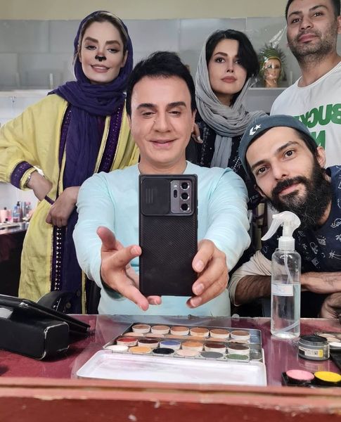 سپیده خداوردی همکار عموپورنگ شد + عکس