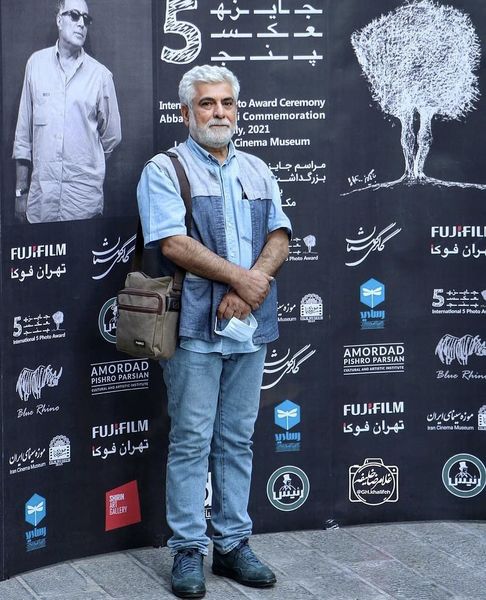 حسین پاکدل در یک مراسم + عکس