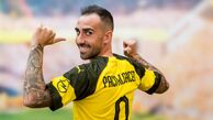 مهاجم بارسلونا دورتموندی شد+تصاویر