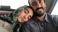 پسر و عروس خوابالوی خانم بازیگر در تاکسی + عکس