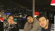 عکس دیدار مهناز افشار با دو بازیگر مرد بعد از بازگشت به ایران