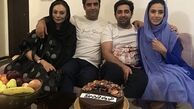 منوچهر هادی و یکتا ناصر در خانه دوستشان + عکس