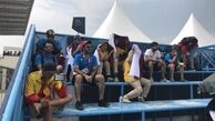 تیم والیبال ساحلی قطر تماشاگر خرید