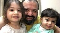 علی صالحی و خواهرزاده هایش + عکس