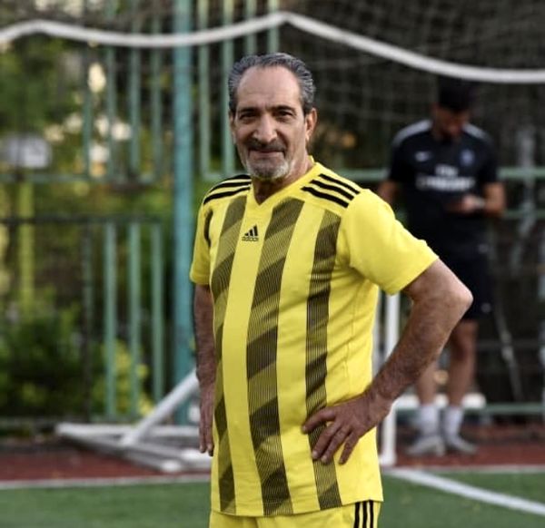 خشایار راد در لباس فوتبالی + عکس