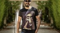 تیپ متفاوت بهرام افشاری در تابستان + عکس
