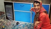 نقاشی حیرت انگیز دختر ناتوان جسمی حرکتی از هادی چوپان + عکس 