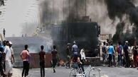 تلاش معترضان برای حمله به دفتر جریان صدر در بابل عراق
