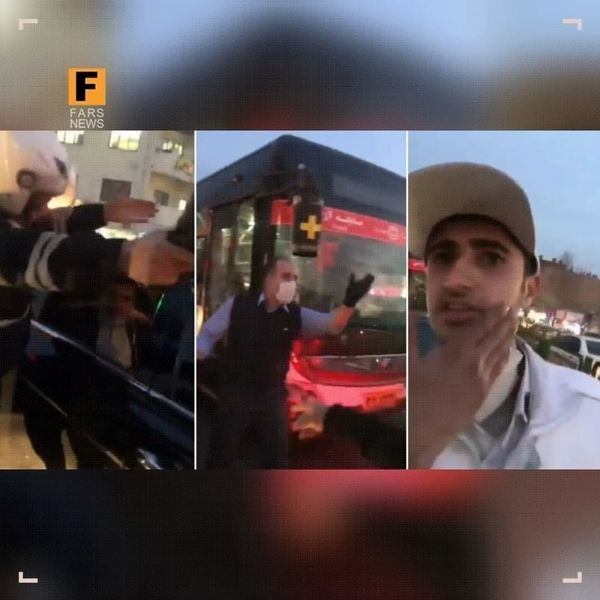 سیلی سرباز راهور به عنابستانی / او را بخشید !