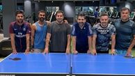 تنیس بازی حمید گودرزی به همراه دوستان بازیگرش + عکس