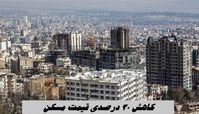 قیمت مسکن 30 درصد کاهش یافت + جزئیات