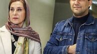 حامد بهداد در کنار بانوی سینمای ایران + عکس