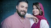 عکس زیبای بابک جهانبخش با همسرش