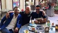 نیکبخت و دوستانش در یکی‌ از رستوران های لاکچری تهران + عکس