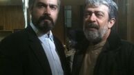 حسن پورشیرازی در کنار بازیگر سریال وارش با ظاهری متفاوت + عکس
