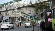 تبدیل پلهای عابرپیاده به فضای بی‌دفاع شهری