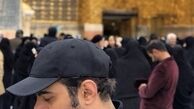 رضا مولایی در حرم امام رضا (ع) + عکس