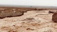 سیل در شرق اسفراین جاری شد