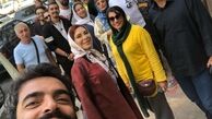 دل منوچهر هادی در خیابان پاسداران+عکس
