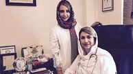 شبنم قلی خانی و خواهر خانم دکترش+عکس