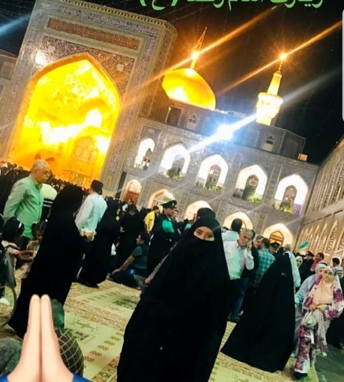 پوشش متفاوتی از سحر قریشی + عکس