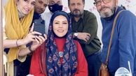 افسانه چهره آزاد در اتاق گریم احضار + عکس