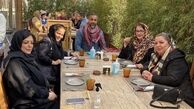 دورهمی گرفتن مریم امیرجلالی با دوستانش + عکس