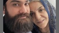 علی زندوکیلی در آغوش مادرش + عکس