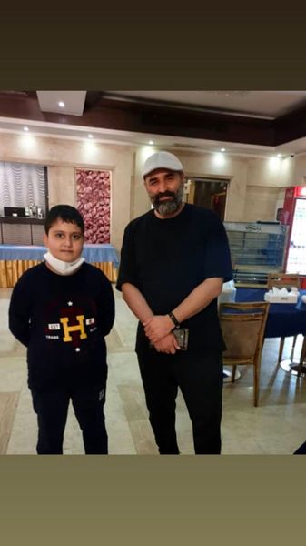 هوادار بامزه علی مسعودی + عکس